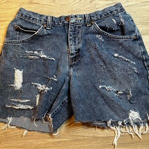 Brittania Jean Shorts Upcycled 30x30